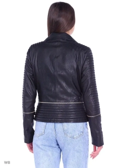 Косуха женская натуральная кожаная