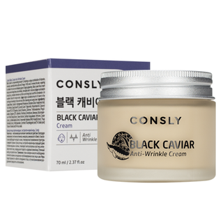 Омолаживающий крем против морщин с экстрактом чёрной икры Consly Black Caviar Anti-Wrinkle Cream