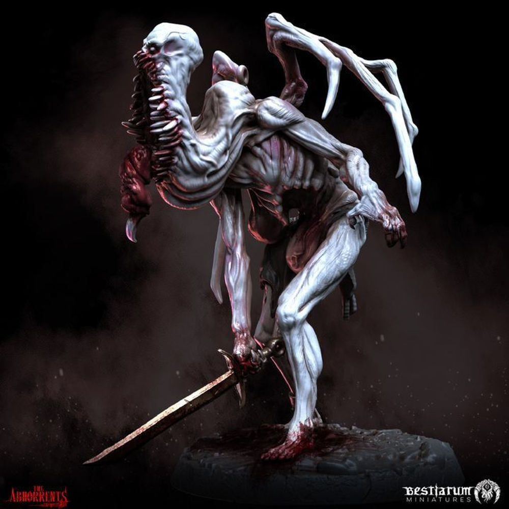 Отвартительные The Abhorrents 32мм Миниатюры (32mm / Без покраса / Bloodfiends3)