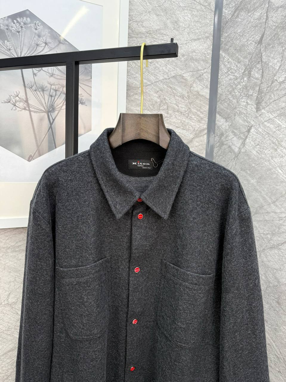 Рубашка Kiton (утепленная)