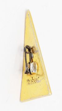 Значок Первая космическая держава - Страна СССР, булавка