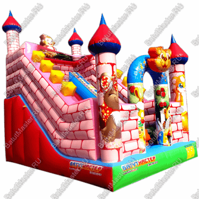 Надувной батут "Веселый замок"