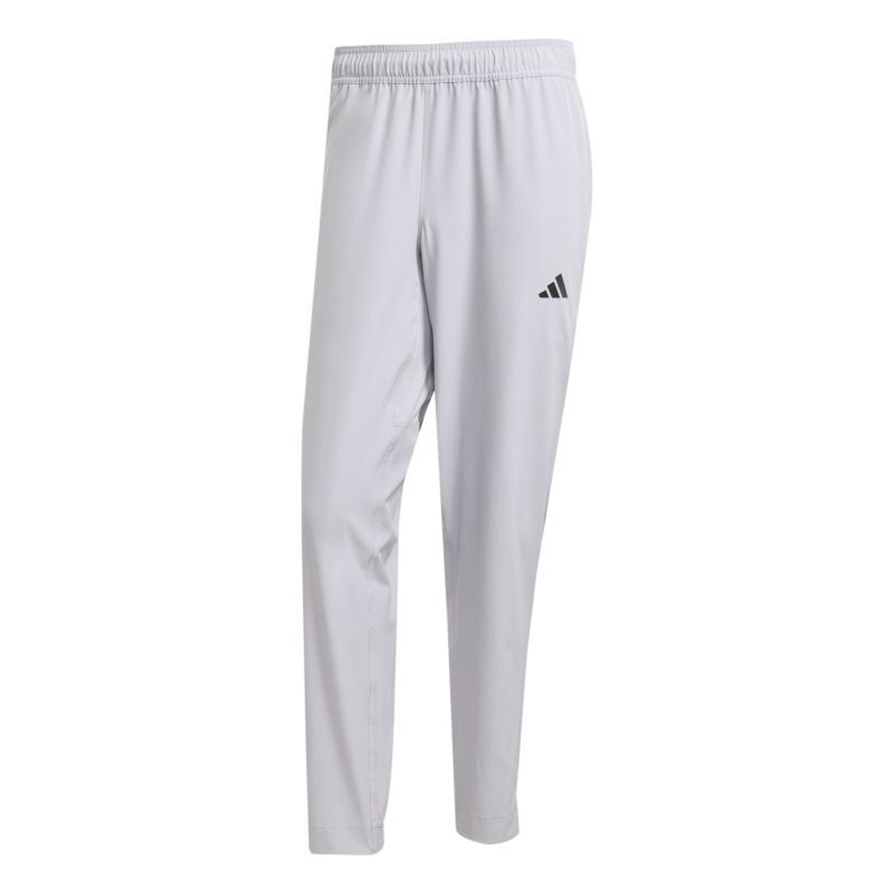 Теннисные брюки Adidas Trening Essential Woven - halo silver/black