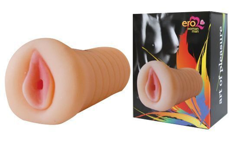 Мастурбатор-вагина Erowoman-Eroman (Цвет: телесный)