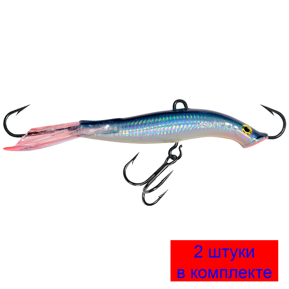 Балансир МИНОГА-7 76mm 102 (оранжевая спинка), 1 штука 20 г