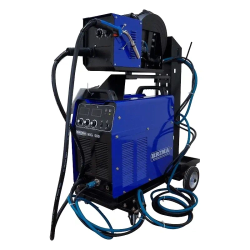BRIMA MIG-500 сварочный полуавтомат 380 в, с тележкой БП-00000729