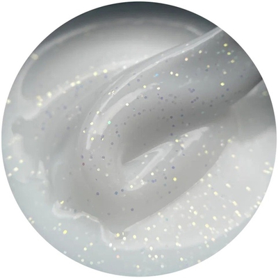 Опция Гель моделирующий с блёстками "Молочный"15 мл