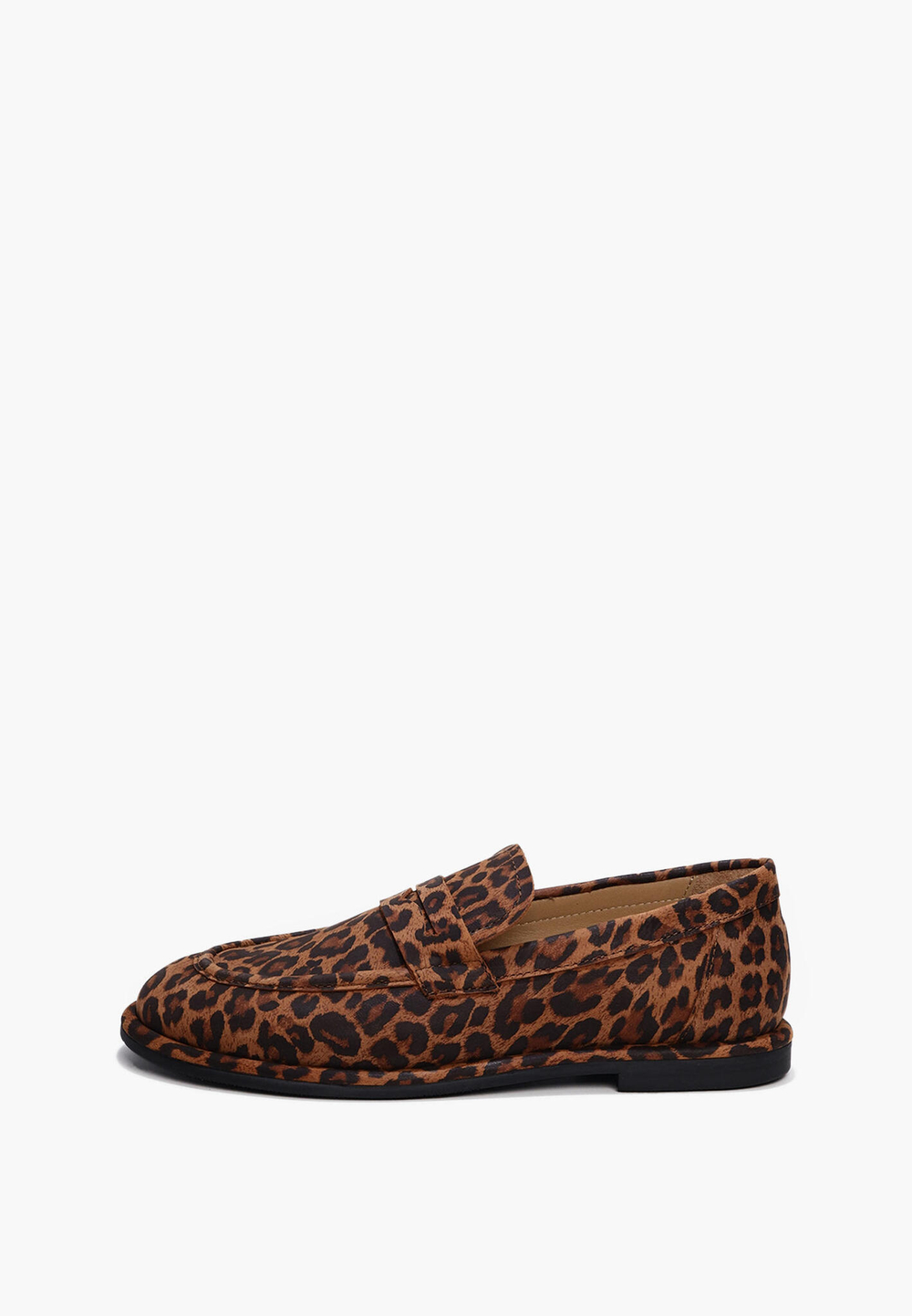 Лоферы // Nino // Dark Leopard // Suede