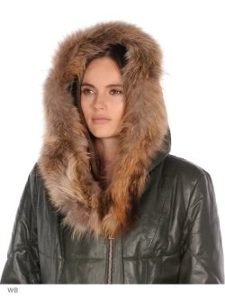 Кожаное пальто