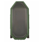 Лодка гребная под мотор Лоцман Стандарт 260 (зелёный, 260)