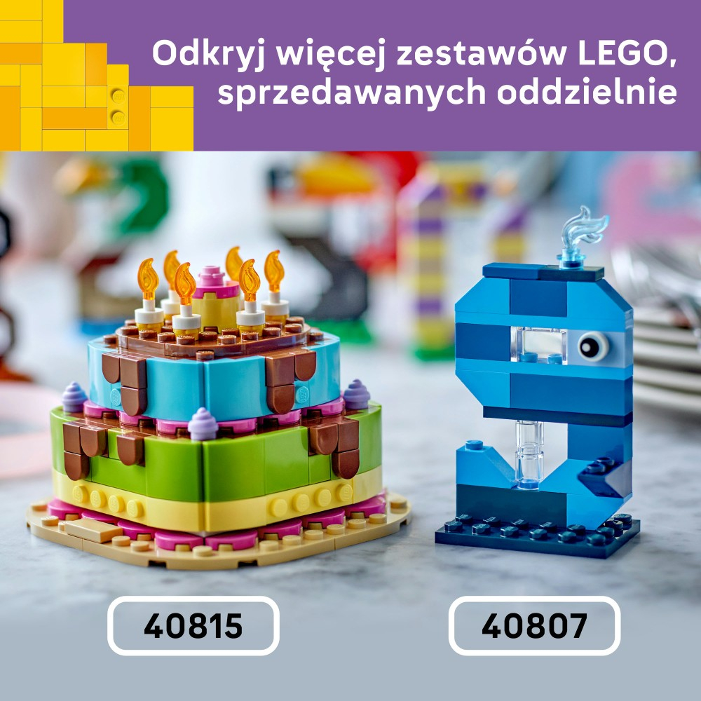 Конструктор LEGO Iconic 40815 Торт на день рождения — фото 8