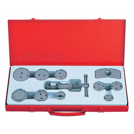 Цена на KING TONY (9BC22) Набор для утапливания поршней суппортов дисковых тормозов, 11 предметов