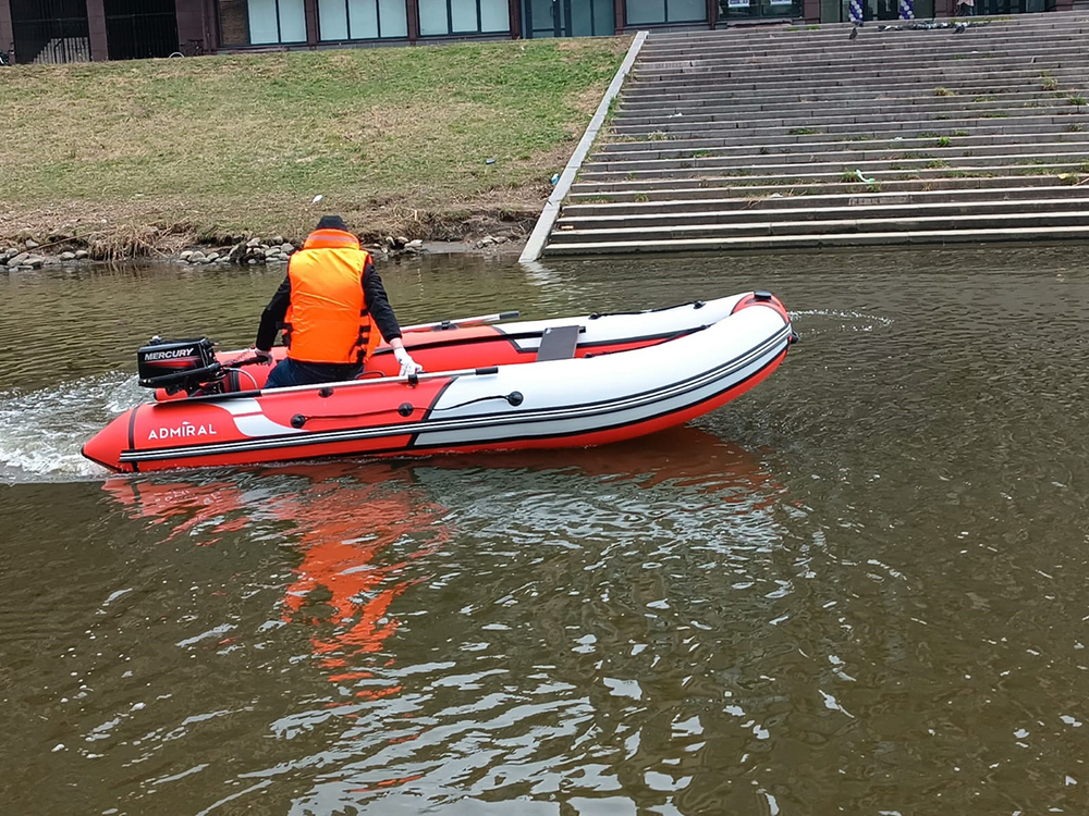 Надувная лодка ПВХ Адмирал 375S PRO Lite