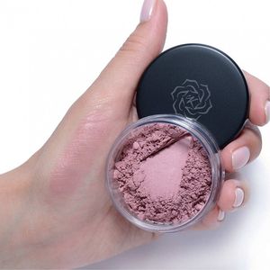 Румяна сатиново-шиммерные В214 Фиолетово-красный 4гр (Kristall Minerals Cosmetics)