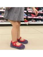 Туфли для девочки закрытые для садика.