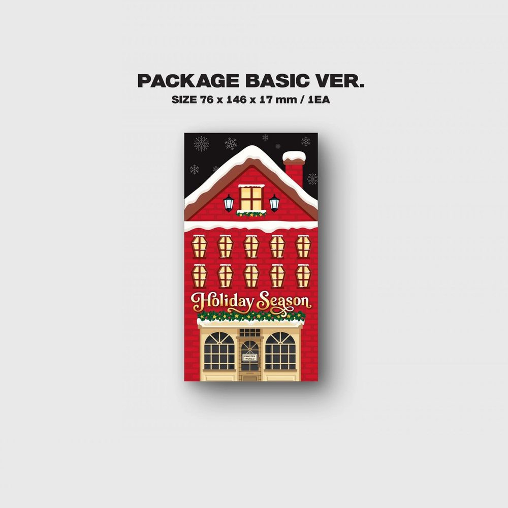 Набор ENHYPEN - [ENHYPEN WORLD COUPON CARD COLLECTION] HOLIDAY SEASON BASIC ver.