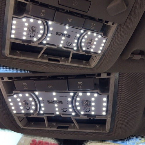 Светодиодные платы в передний плафон Astra