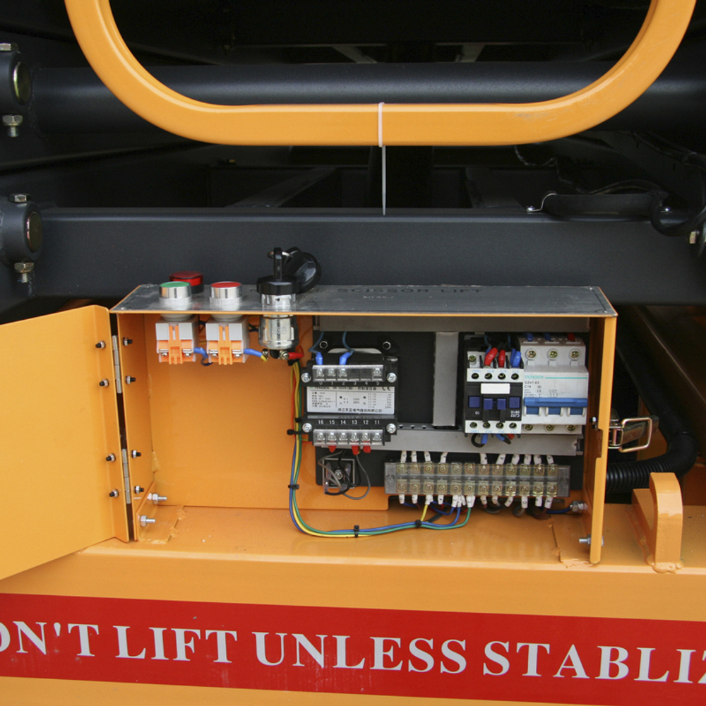 Подъемник ножничный несамоходный SJY-0.3-13 (380В; 300 кг; 13 м) SMARTLIFT (SMART)