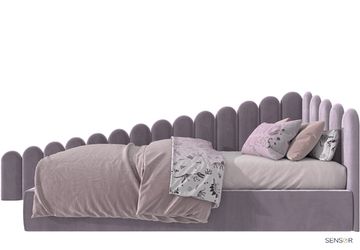 Кровать угловая Савоярди kids - спинка лесенка