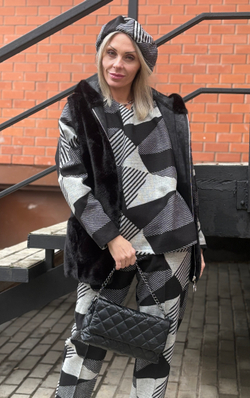 Лонг / геометрия / чб