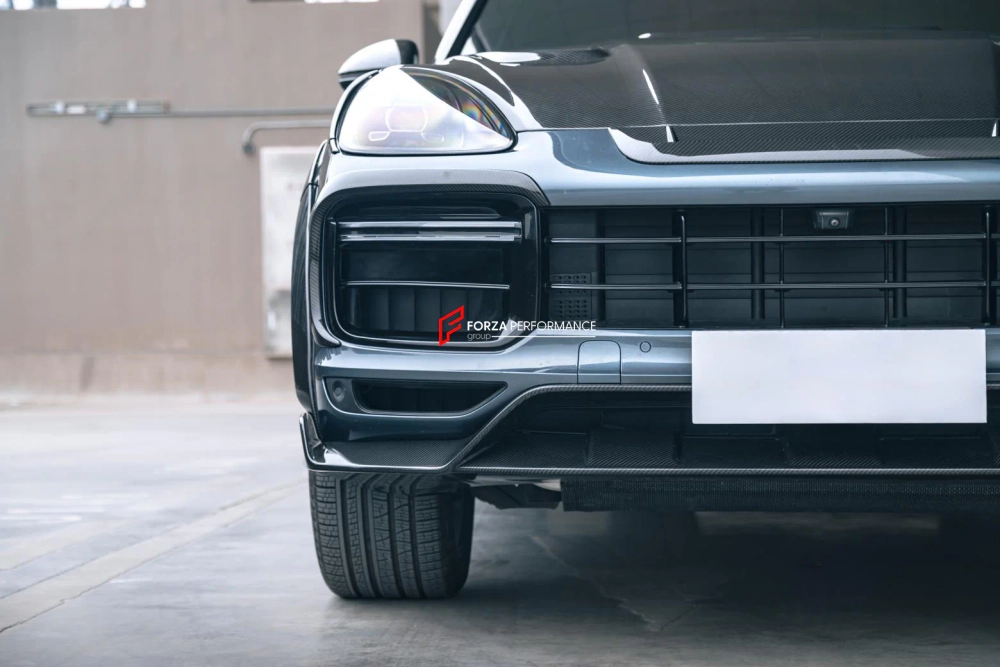 Широкий карбоновый обвес для PORSCHE CAYENNE III 9YO 2018+