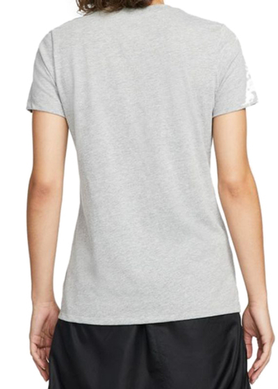 Женская футболка теннисная Nike Sportwear Tee - dark grey heather/black
