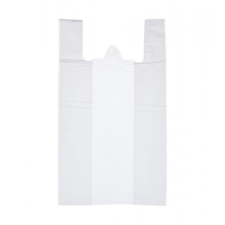 Пакет-майка ПНД 30х16х60 белая 16 мк К