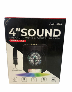 Беспроводная колонка ALP-403 с плечевым ремнем