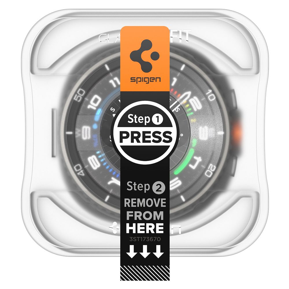 Стекло Spigen EZ-FIT для Galaxy Watch 8 Classic (46 mm) 2шт