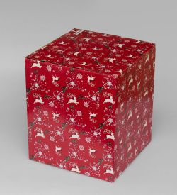 PM-28 Шар со снегом «Канун Рождества» d=65мм