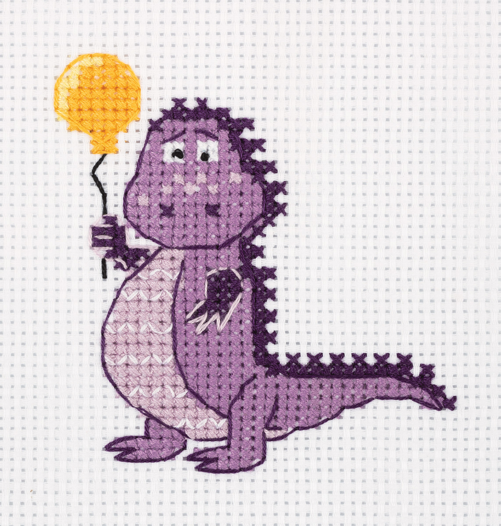 "Klart" набор для вышивания 12-056 "Весельчак" 11 х 12 см