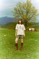 Футболка Called a Garment Mickey T-Shirt "Beige"