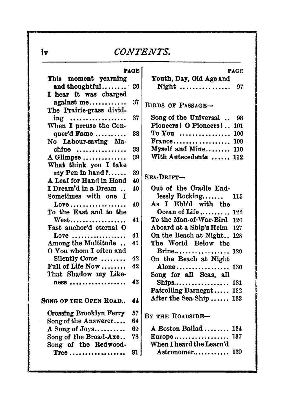 Leaves of grass. the poems of Walt Whitman | Whitman Walt
