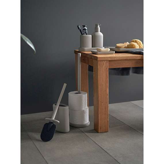 Подставка для ванных принадлежностей slim, светло-серая, малая