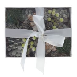 GAEM Изделие декоративное "Новогодняя композиция", L20 W15 H9 см