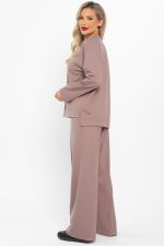 Костюм трикотажный Осенний комфорт (коричневый) К14680-30М LT Collection