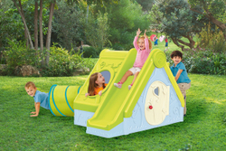 Детский домик с горкой Funtivity 2400*1740*1040мм