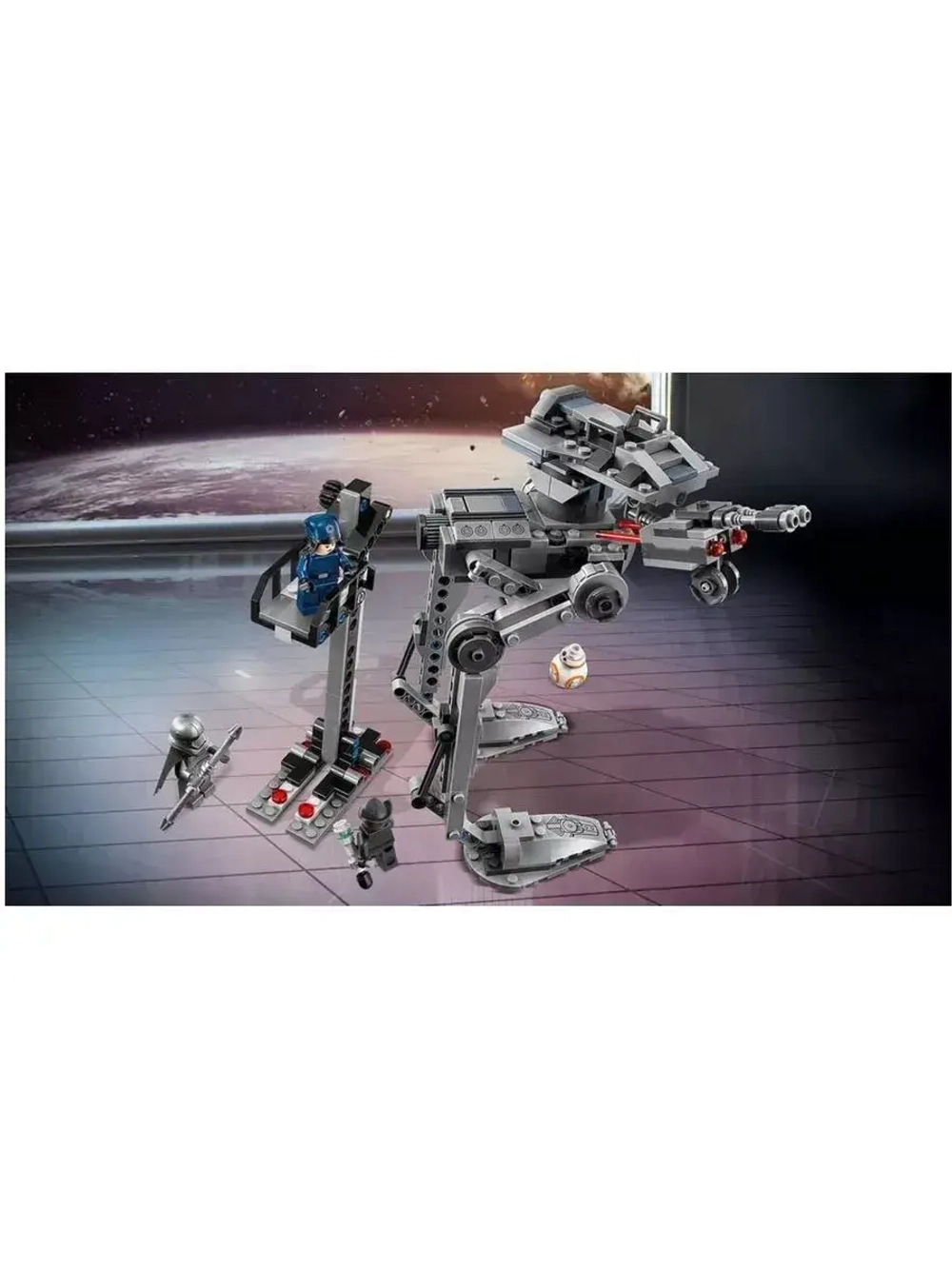 Конструктор Star Wars Вездеход AT-ST Первого Ордена 388 дет