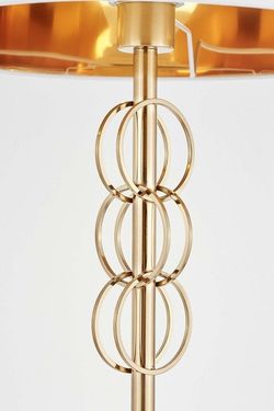 Настольная лампа декоративная LUMINA DECO Azzaria LDT 5523 MD+WT