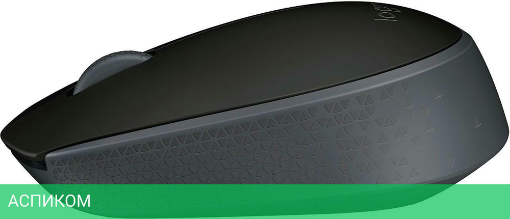Мышь Logitech M170 серый/черный оптическая (910-004642)