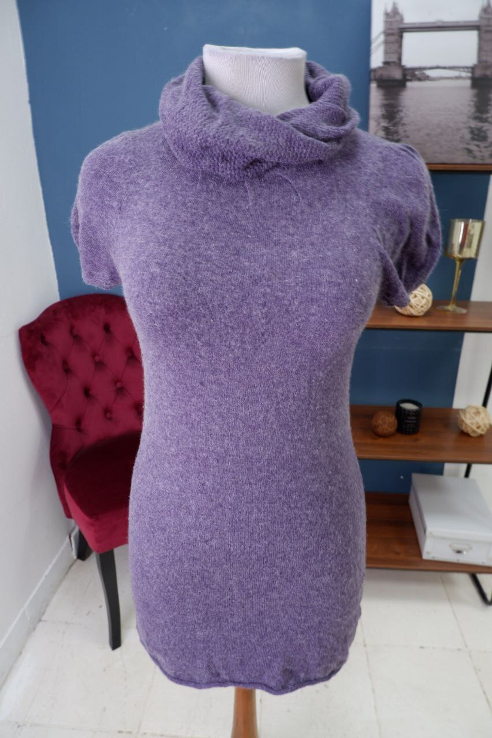 Джемпер It Hippie из ангоры и шерсти 44 размер