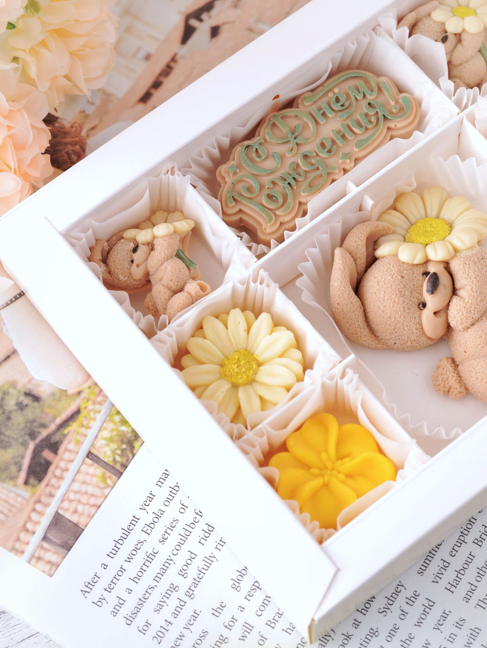 Набор из шоколада ручной работы "Летний" #4