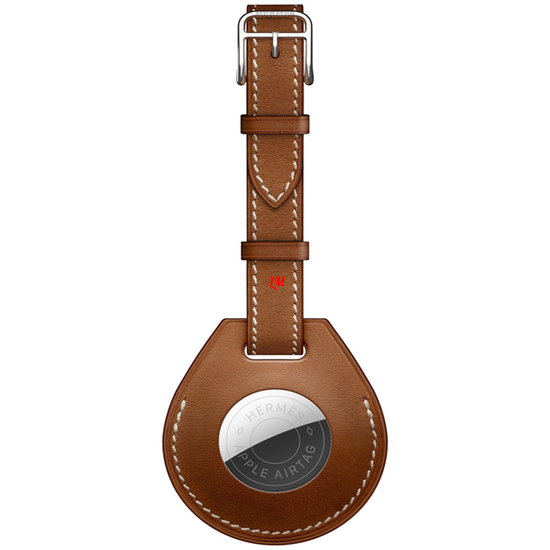 Умный брелок Apple AirTag Hermes бирка для багажа Оранжевый