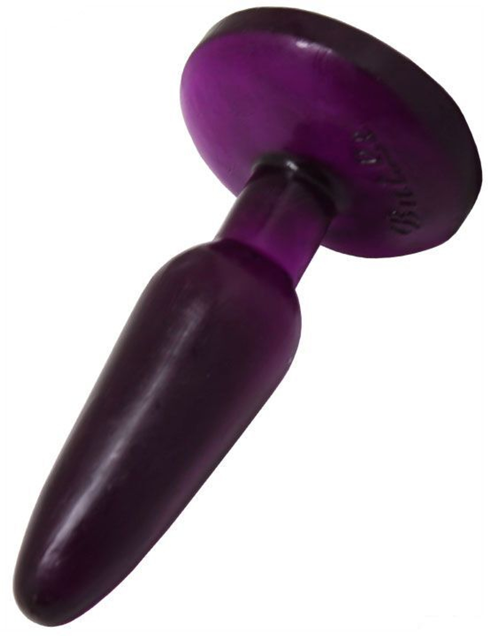 Фиолетовая анальная пробка HONEY DOLLS - 16 см.