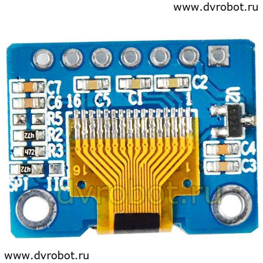Модуль OLED 0.42" 70*40 SPI/I2C