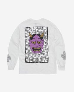 Лонгслив Hannya Белый