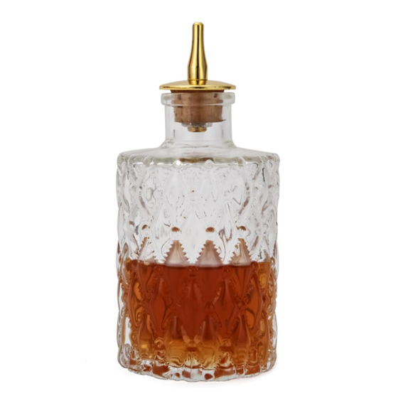 Емкость дроппер 175 мл с дозатором для масла, соусов, биттеров, аромы стекло B'Guys P.L.- Barbossa