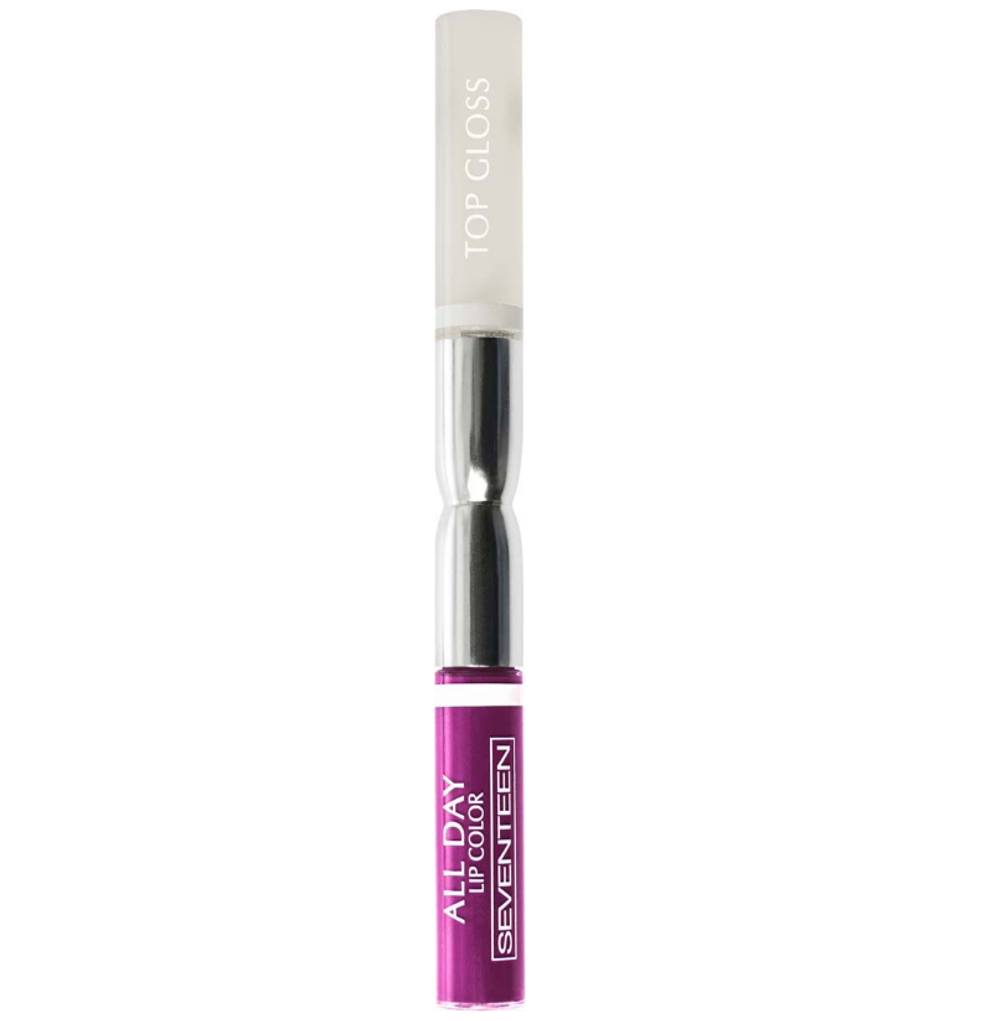 %%%Seventeen Помада-блеск для губ All Day Lip Color&Top Gloss, жидкая, стойкая, тон №20, Яркая фуксия, 7 мл