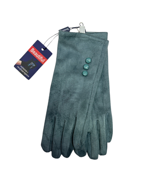 Перчатки. Женские. Верх: Текстиль. Трикотаж. Подклад: Плюш-флис. Сенсорные. В упаковке 12 шт, разный цвет.