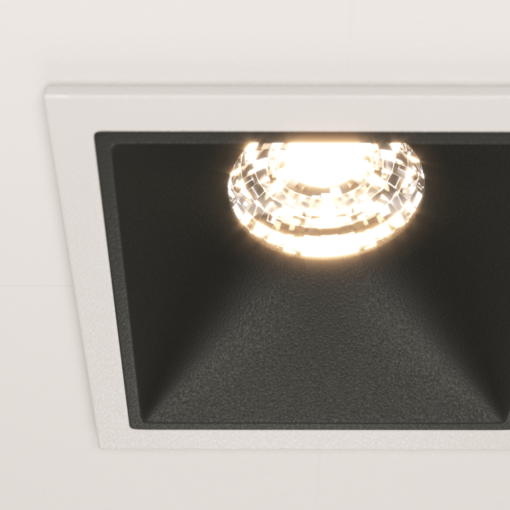 Встраиваемый светодиодный светильник Maytoni Alfa LED DL043-01-10W3K-SQ-WB
